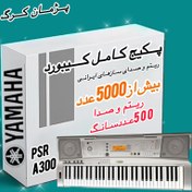 تصویر پکیج ست ریتم و صدا ارگ یاماها مدل PSR:A300 YAMAHA PSR:A300