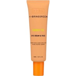 تصویر کرم دورچشم و صورت هویج مدل برینگ‌گرین Bring Green Carrot Vita Eye Cream & Face