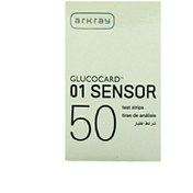 تصویر نوار دستگاه تست قند آرکری مدل GLUCODr بسته 50 عددی 