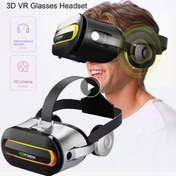 تصویر عینک واقعیت مجازی VR Park مدل J20 با هدفون کد ۴۱۰۰۵۹ 