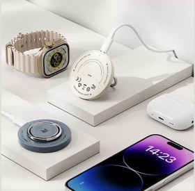 تصویر شارژر مغناطیسی بی سیم 15 وات و حلقه نگهدارنده گوشی موبایل راک ROCK W51 Magnetic Ring Holder 3 in 1 Wireless Charger مشکی شارژر موبایل شارژر بی‌سیم متفرقه شارژر مغناطیسی بی سیم 15 وات و حلقه نگهدارنده گوشی موبایل راک ROCK W51 Magnetic Ring Holder 3 in 1 Wireless Charger مشکی