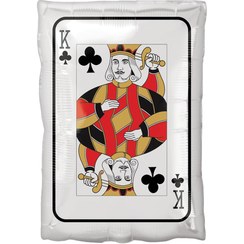 تصویر بادکنک هلیومی فویلی طرح شاه گشنیز( سایز بزرگ) 