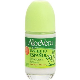 تصویر رول ضد تعریق انستیتو اسپانول (Instituto Espanol) مدل Aloe vera حجم 75 میلی‌ لیتر ضد تعریق و خوشبو کننده ALOE VERA آقایان / بانوان 75 میلی گرم انستیتو اسپانول