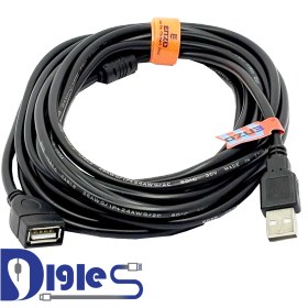 تصویر کابل افزایش ENZO 5M USB 