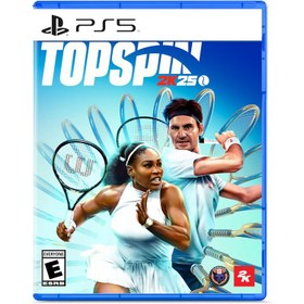 تصویر دیسک بازی TopSpin 2K25 مخصوص PS5 TopSpin 2K25 Game Disc For PS5