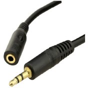 تصویر کابل افزایش طول صدا 3m ا AUX Cable 3.5 Jack 3m AUX Cable 3.5 Jack 3m