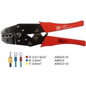 تصویر انبر پرس سرسیم OPT اصلی مدل LY-03C | ساخت تایوان OPT (ORIGINAL) LY-03C HAND RATCHET CRIMPING TOOLS