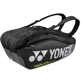 تصویر Yonex Pro 9826 Tour مشکی 6 Piece Tennis Badminton کیف 