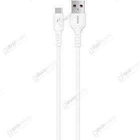 تصویر کابل شارژر تایپ سی کی اف سنیور مدل KF Senior S21-T Type-C cable - دو متری کابل تبدیل TYPE-C-USB مبدل USB به Type-C