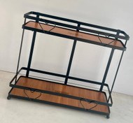 تصویر استند۲طبقه فلزی قلبی 