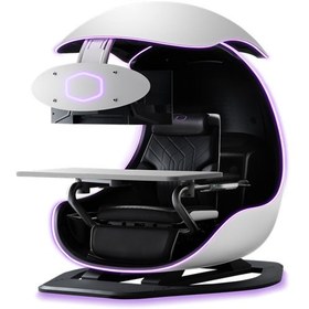 تصویر CoolerMaster ORB X White Gaming Chair 