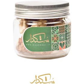 تصویر ریشه جوز شیشه کوچک ۱۰۰ گرمی 