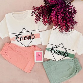 تصویر ست کراپ شورتک زنانه 