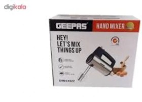 تصویر همزن دستی جیپاس مدل GHM43022 Geepas hand mixer model GHM43022