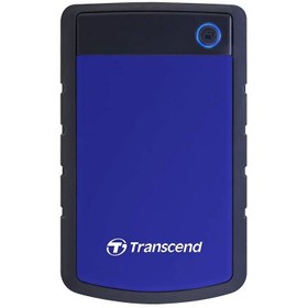 تصویر هارددیسک اکسترنال ترنسند مدل StoreJet 25H3 ظرفیت ا Transcend StoreJet 25H3 External Hard Drive - 2TB Transcend StoreJet 25H3 External Hard Drive - 2TB