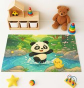 تصویر زیرانداز ضدآب بازی و غذای کودک مربع و مستطیل f94aa1 F94aa1