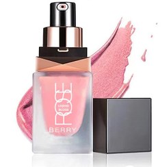 تصویر رژگونه مایع رز بری Rose Berry Liquid Blush شماره 