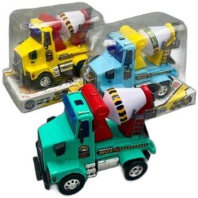 تصویر کامیون ولوو میکسر خزلی 