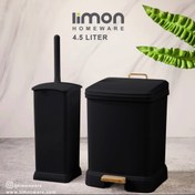 تصویر سطل و فرچه 4 گوش 4/5 ليتري کد 192335 لیمون 