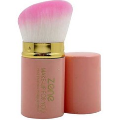 تصویر براش متوسط رژگونه رومیزی مدل 324 زد وان Zone 324 Medium Blush Brush