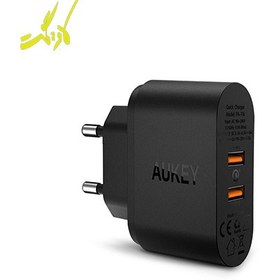 تصویر شارژر دیواری آکی مدل aukey PA-T16 