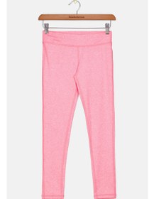 تصویر لگینگ کشی با بافت برای دختران، رنگ صورتی برند ideology Kids Girl Textured Pull On Leggings, Pink