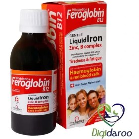 تصویر شربت فروگلوبین ب 12 ویتابیوتیکس 200 میلی لیتر ا Vitabiotics Feroglobin B12 200 ml Vitabiotics Feroglobin B12 200 ml