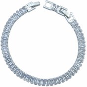 تصویر دستبند تنیسی طرح جواهر کد ZD07 