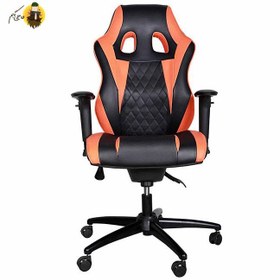 تصویر صندلی گیمینگ بامو مشکی پارچه ای Gaming Chair Bamo Black Gaming Chair Bamo