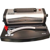 تصویر دستگاه صحافی مارپیچ فلزی مدل AX 528 Metal spiral binding machine model AX 528