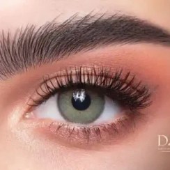 تصویر لنز رنگی دهب مدل سولیتر ۴ رنگ طوسی 