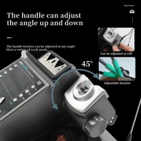 تصویر هویه دوقلو AIFEN مدل A902 با ۳ دسته و ۹ نوک ظرفیت ۴۵۰ درجه 