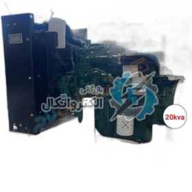 تصویر دیزل ژنراتور لیستر پیتر 20 کاوا مدل LPWX2 آب خنک 2 سیلندر 
