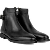 تصویر نیم بوت مردانه چرم طبیعی مدل ویلیام 