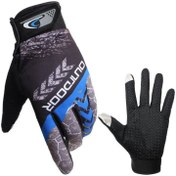 تصویر دستکش دوچرخه سواری تاچ دار مدل OUTDOOR 