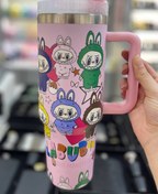 تصویر تراول ماگ استنلی طرح کارتونی - کرای بیبی آبی 