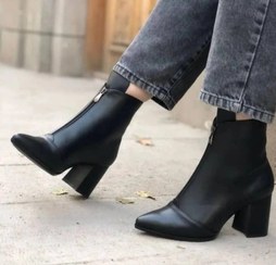 تصویر بوت پاشنه دار تورسا چرمی Torsa leather heeled boots