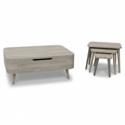 تصویر میز جلومبلی و عسلی مدل درنا ۴ تکه MDF 