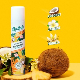 تصویر شامپوهای خشک باتیست برند شماره 1دنیا Batiste DRY SHAMPOO 