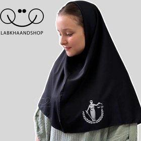 تصویر مقنعه وکالت چاپی 95 