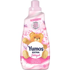 تصویر نرم کننده لباس یوموش با رایحه گل شقایق حجم 1440 میلی لیتر ا Yumos fabric softener with anemone scent1440ml Yumos fabric softener with anemone scent1440ml