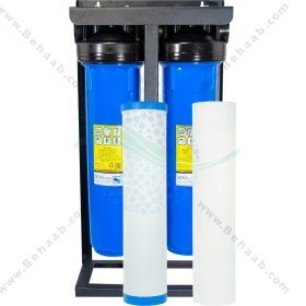 تصویر پیش تصفیه آب جامبو WHF6 الیاف کربن Whole House Water Filtration System Model WHF6 with PP - GAC Water Filter