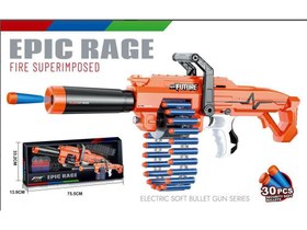 تصویر تفنگ اسباب بازی بزرگ مدل G11 