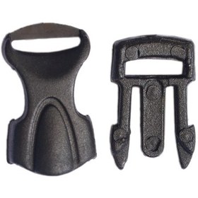 تصویر سگک کوله پشتی کد sp13 بسته 20 عددی - مشکی 