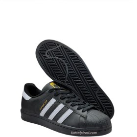 تصویر کتونی آدیداس سوپراستار مشکی سفید Adidas SuperStar Black White 