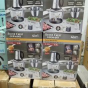 تصویر خردکن سیلورکرست مدل SL2024 دو کاسه ۳/۸ لیتر توان ۳۰۰۰ وات Silver Crest Electric food Chopper SL2024