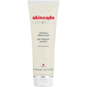 تصویر ژل شستشو و پاک کننده اسکین کد Purifying Cleansing Gel skincode