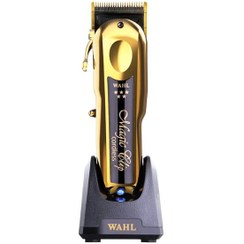 تصویر ماشین اصلاح وال مجیک کلیپ کردلس گلد سفارش امریکا - درجه Wahl Gold cordless magic clip hair clipper