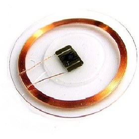 تصویر تگ سکه ای شیشه ای 