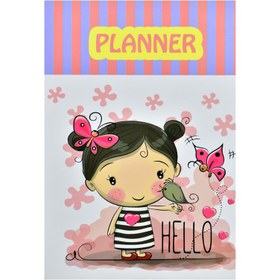 تصویر دفتر فانتزی سیمی برنامه ریزی پلنر روزانه سه ماهه A6 Small Wire Planner Notebook A6